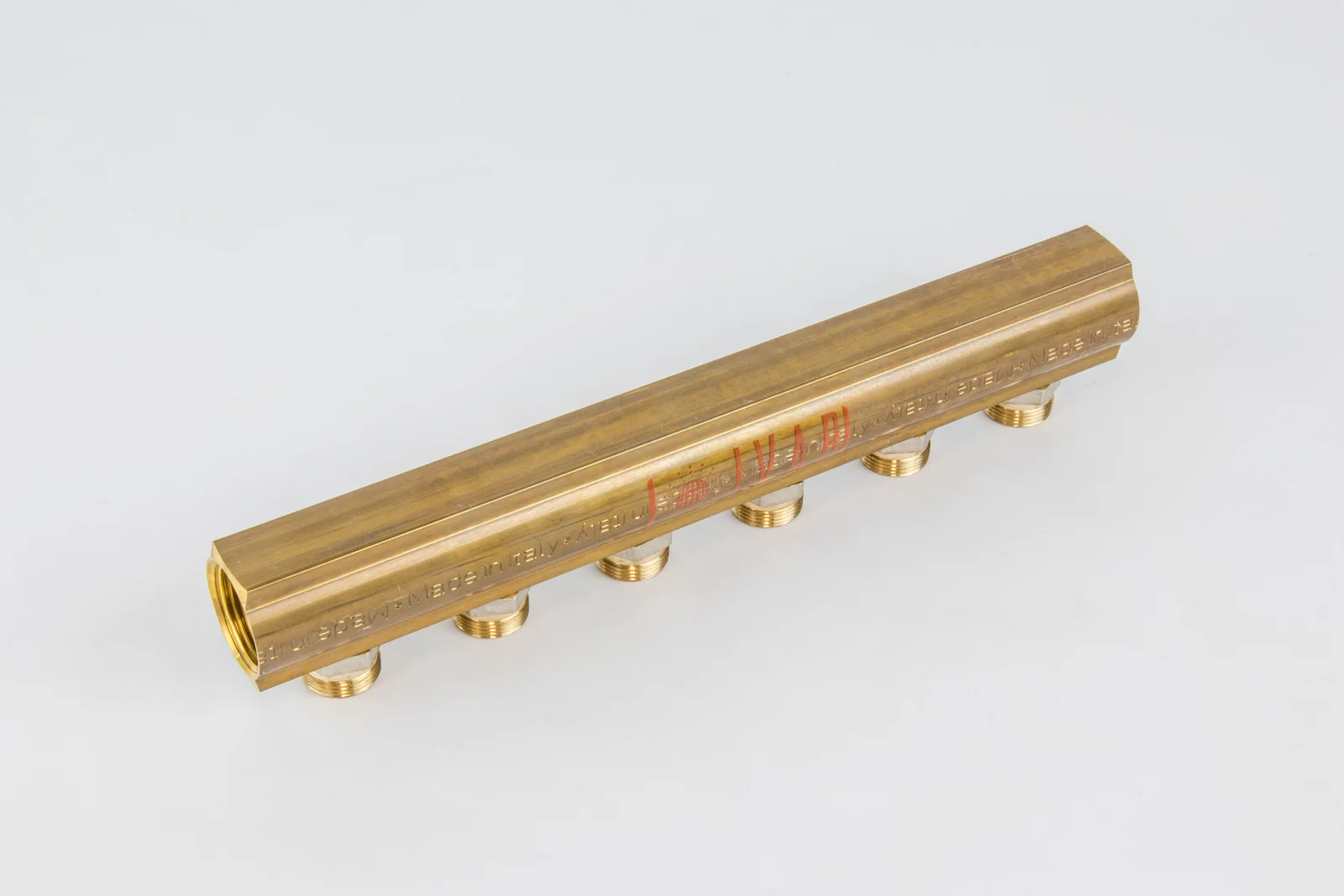 Begetube Verdeler voor CV messing Begetube 1" + 6 x 1" 200101006