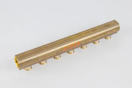Begetube Verdeler voor CV messing Begetube 1" + 7 x 1" 200101007