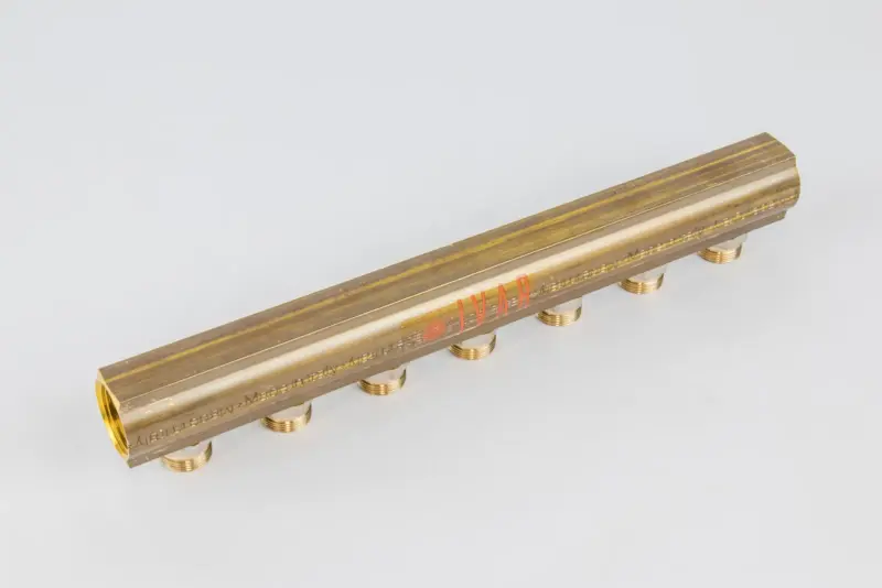 Begetube Verdeler voor CV messing Begetube 1" + 7 x 1" 200101007