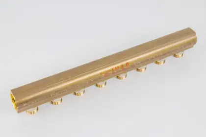 Begetube Verdeler voor CV messing Begetube 1" + 8 x 1" 200101008
