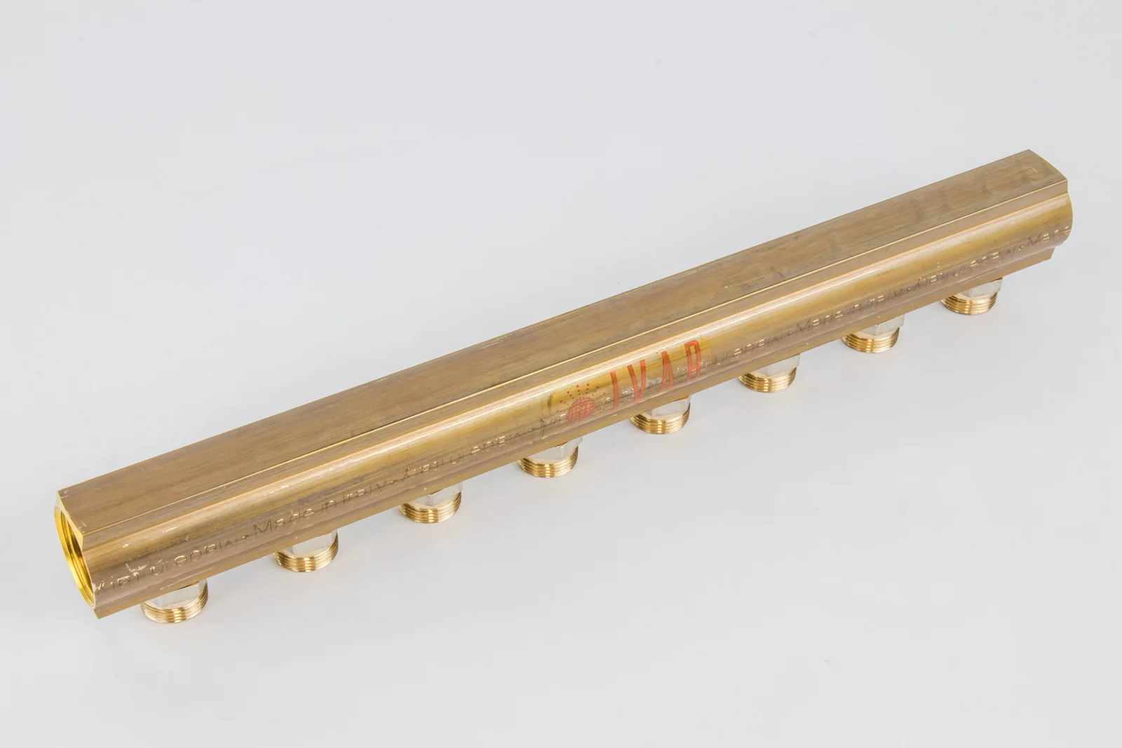 Begetube Verdeler voor CV messing Begetube 1" + 8 x 1" 200101008
