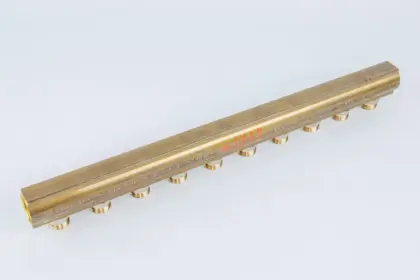 Begetube Verdeler voor CV messing Begetube 1" + 10 x 1" 200101010