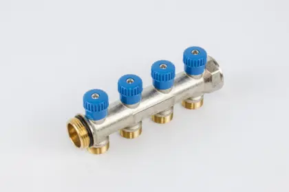 Begetube Verdeler voor CV messing Begetube 1" + 4 x 1" 225101204