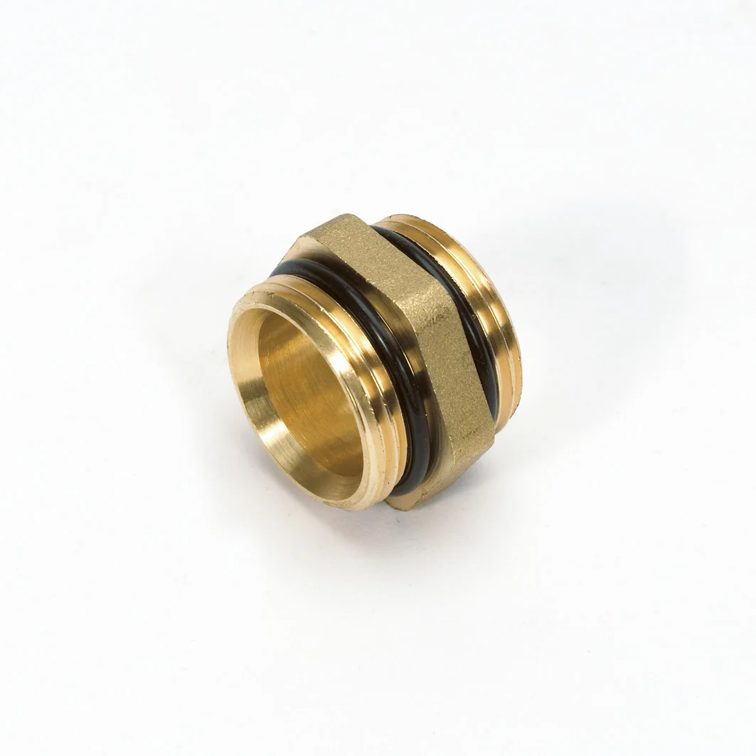 Begetube Dubbel nippel 3/4 met o-ring begetube 300000808