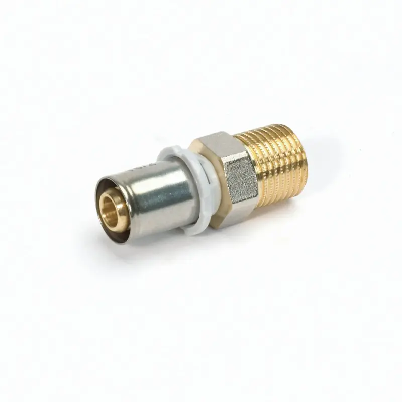 Begetube Persovergangsstuk messing 32/3mm x 1" M (drink)water Begetube Alpex 308011066