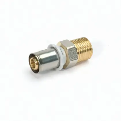Begetube Persovergangsstuk messing 40/3.5mm x 5/4" M (drink)water Begetube Alpex 308011277
