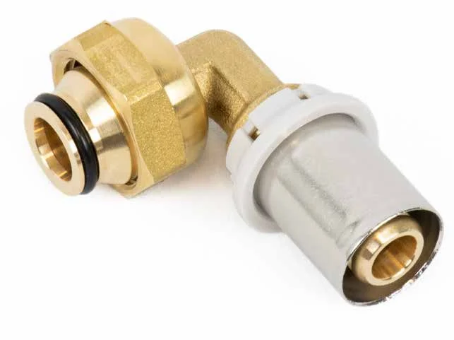 Begetube Persovergangsknie messing /2mm x F 90° (drink)water Begetube 318112618