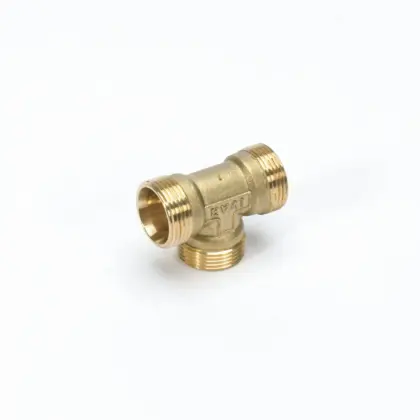 Begetube Draadverloop-T messing 24mm x 1/2" x 24mm MFM Begetube 320265252