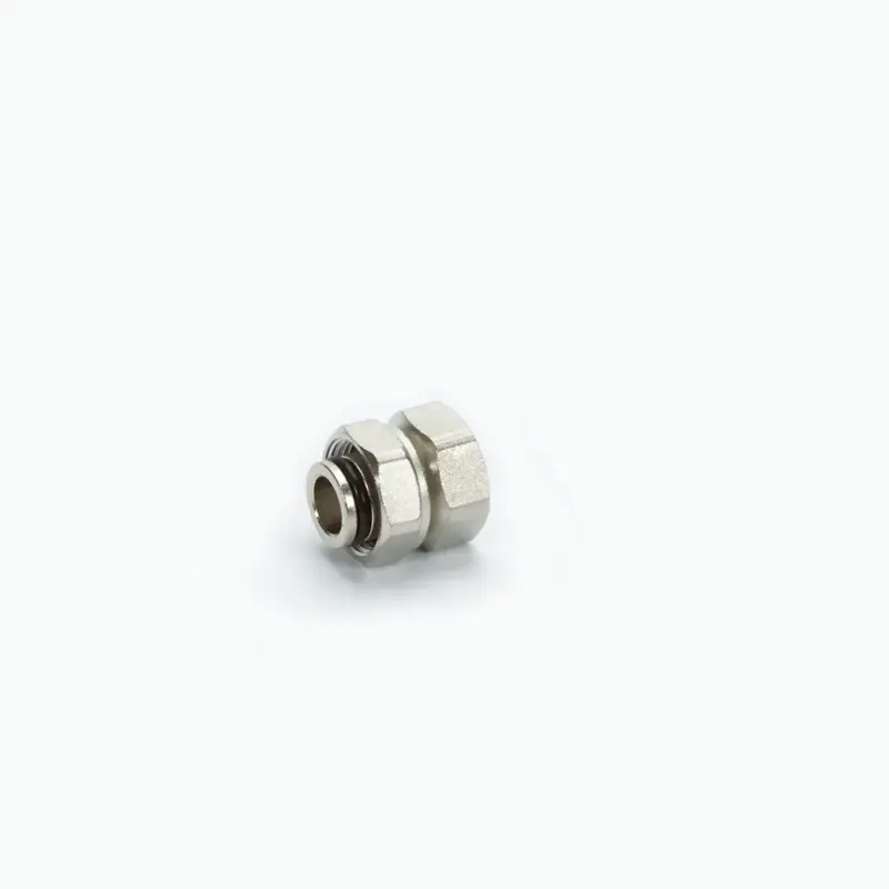 Begetube Demonteerbaar overgangstuk M24 x 1/2 bi vernikkeld met o-ring 400002657