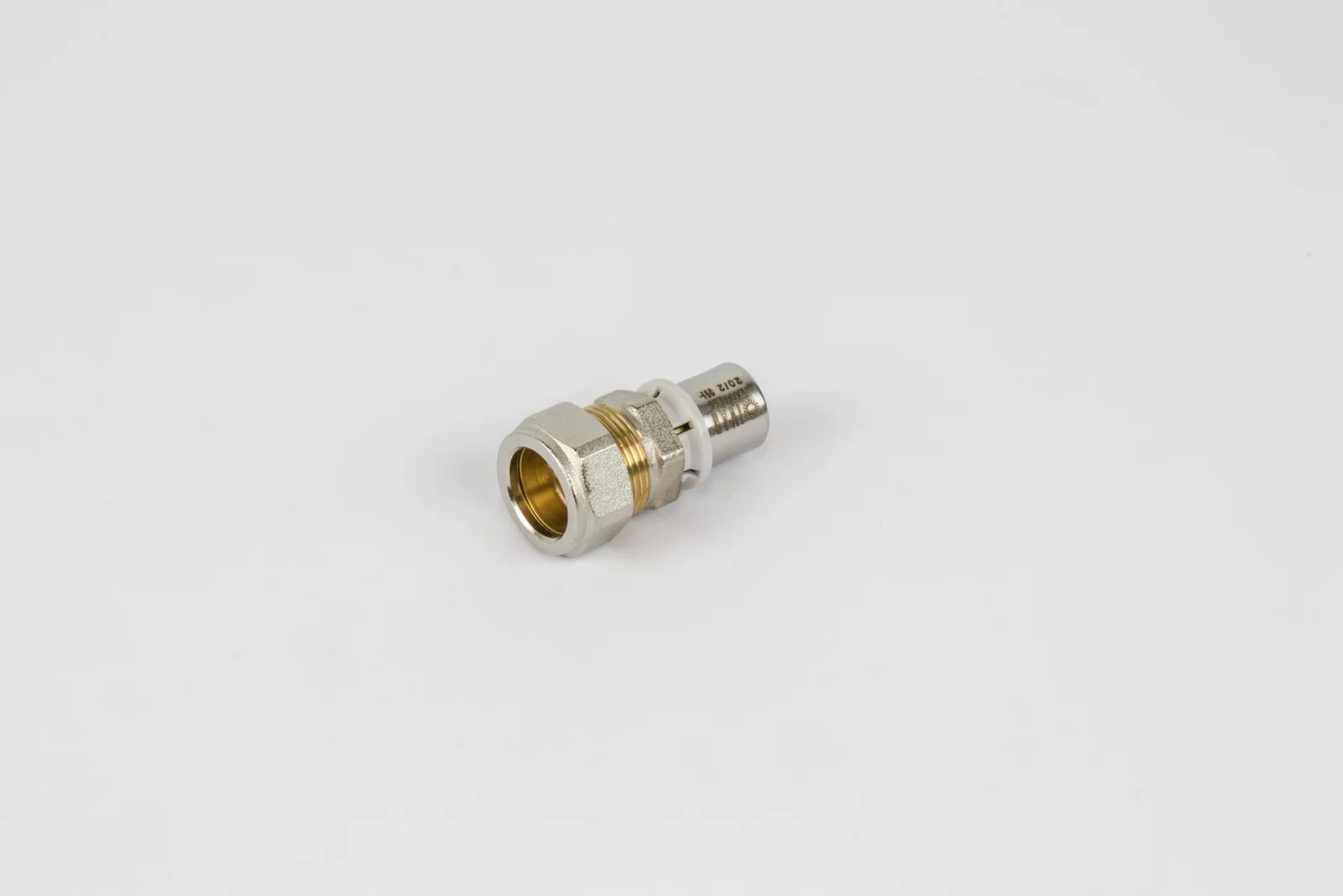 Begetube Persovergangsstuk koper 20/2mm x 22mm knel (drink)water Begetube Alpex 408024435