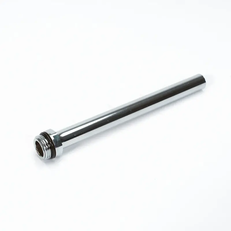 Begetube Verlengstuk uit messing 1/2 met O-ring verchroomde buis 15 mm lengte 160 mm 409020512