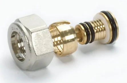 Begetube Knelkoppeling Begetube Alpex - VPE messing 20x2mm 3/4" 500600435
