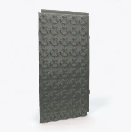 Begetube Geprofileerde isolatieplaat 100x50x 3 cm ZWART begetube 600000030