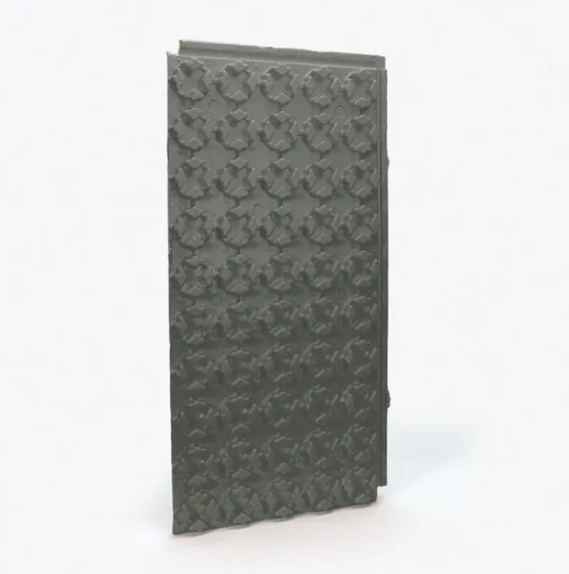 Begetube Geprofileerde isolatieplaat 100x50x 3 cm ZWART begetube 600000030