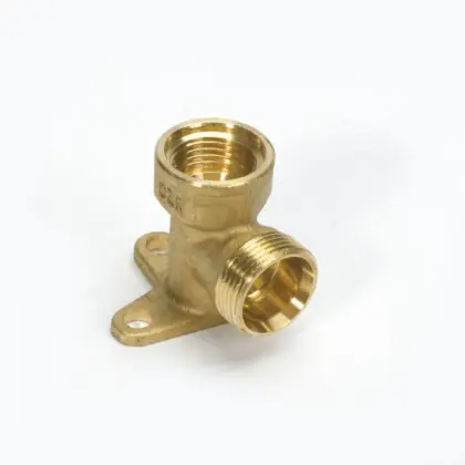 Begetube Messing muurplaat 1/2 bi x EK begetube 613260055