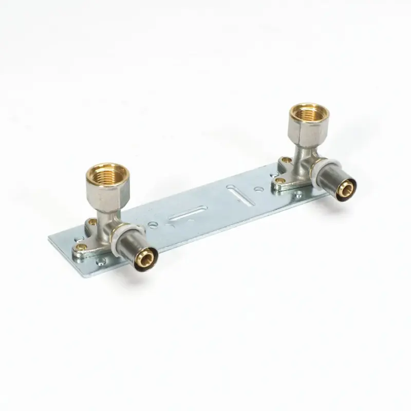 Begetube Beugel met 2 verstelbare muurplaten badbrug 1/2 x 16/2 begetube 613265818