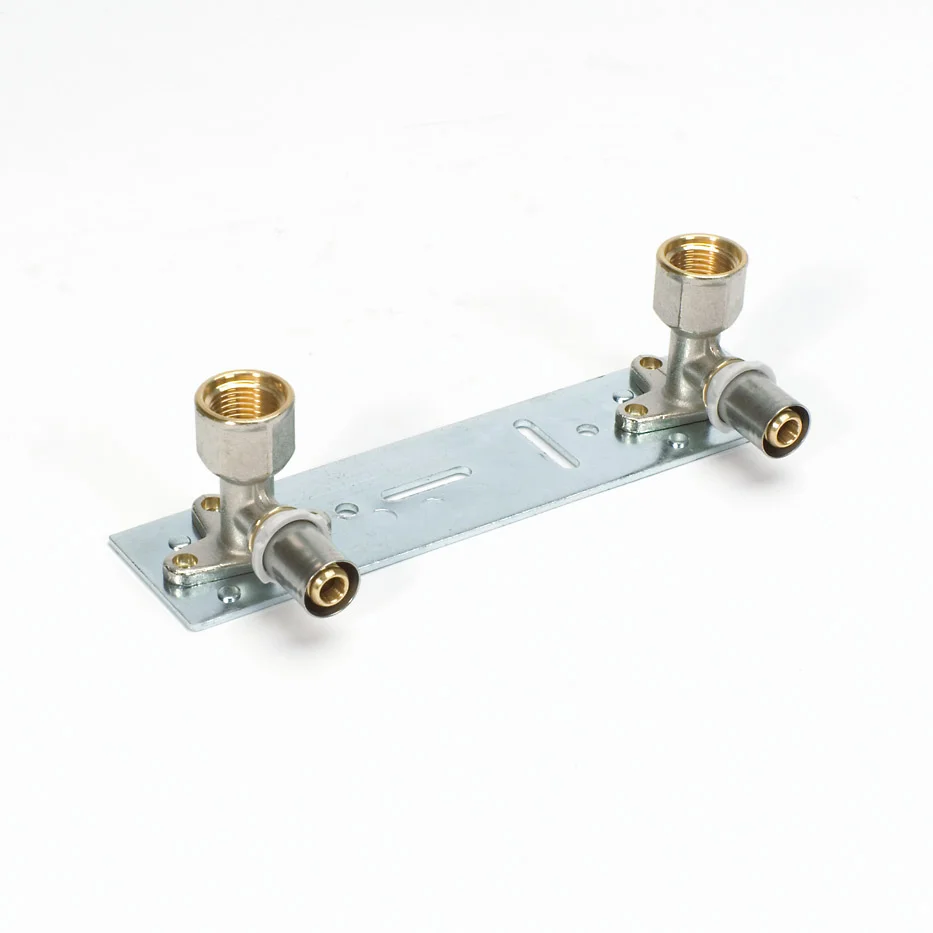Begetube Beugel met 2 verstelbare muurplaten badbrug 1/2 x 16/2 begetube 613265818