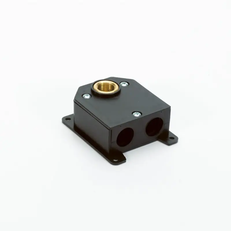 Begetube Dubbele inbouwdoos zwart 1/2 x m24xm24 begetube 630263052
