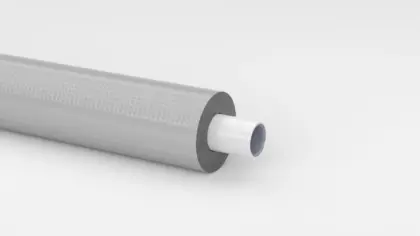 Begetube Geïsoleerde meerlagenbuis 13 mm Begetube Alpex duo XS 26x3mm grijs flexibel 25m 83726117