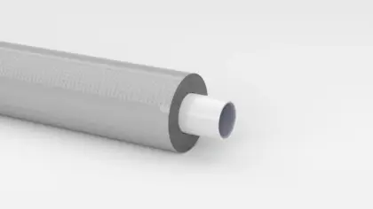 Begetube Geïsoleerde meerlagenbuis 13 mm Begetube Alpex duo XS 32x3mm grijs flexibel 25m 83732117