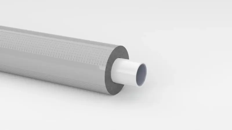 Begetube Geïsoleerde meerlagenbuis 13 mm Begetube Alpex duo XS 32x3mm grijs flexibel 25m 83732117