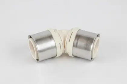 Begetube Persknie kunststof 50/4mm FF 45° (drink)water Begetube ALPEX L PPSU 88450201