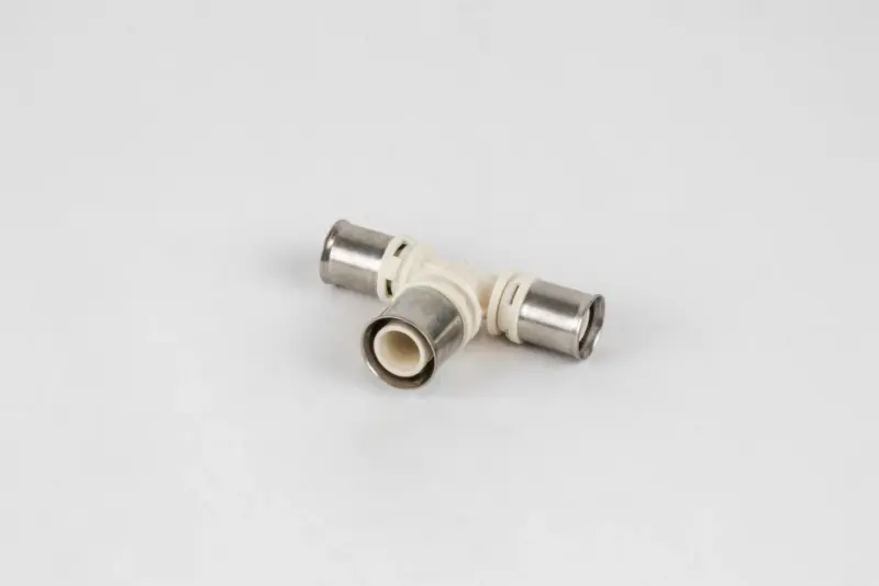 Begetube Persverloop-T kunststof 16/2x20/2x16/2mm FFF (drink)water Begetube Alpex PPSU 88616350