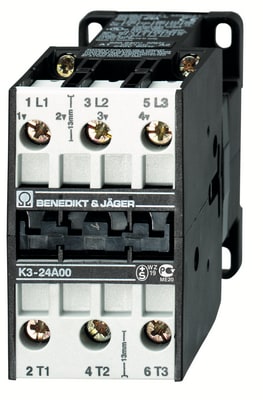 Benedikt & Jaeger Contactor 15kW 3~400V 220-240V 50HZ 240V 60HZ K332A00230