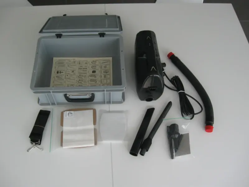 Blow-vac Koffer met stofzuiger BLOW-VAC en toebehoren 293110