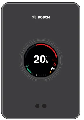 Bosch Ruimteklokthermostaat Bosch Easycontrol weekklok klasse VI modulerend CT 200 7736701392