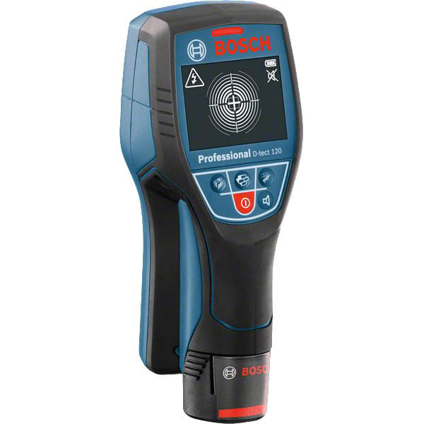 Bosch Professional Detector D-TECT 120 (1 x accu 12 V + lader AL 1130 CV) 0601081301