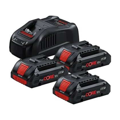 Bosch Professional Accu Starterset ProCORE18V (3x ProCORE18V 4
