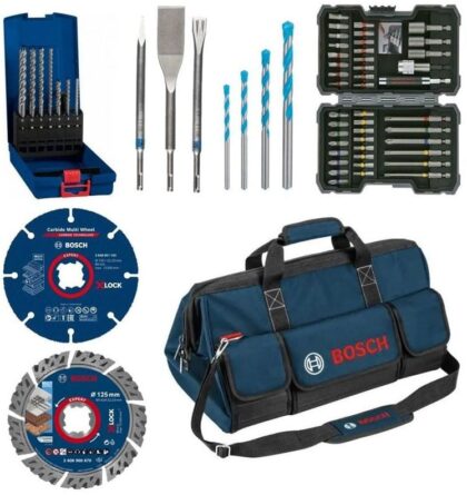 Bosch Professional TOOLBAG + UNIVERSELE CONTRUCTIESET 061599760Y