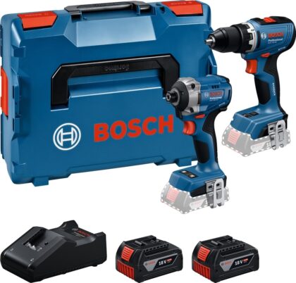 Bosch Professional Combipack 18V GSR+GDR 2x GBA 18V 5.0Ah