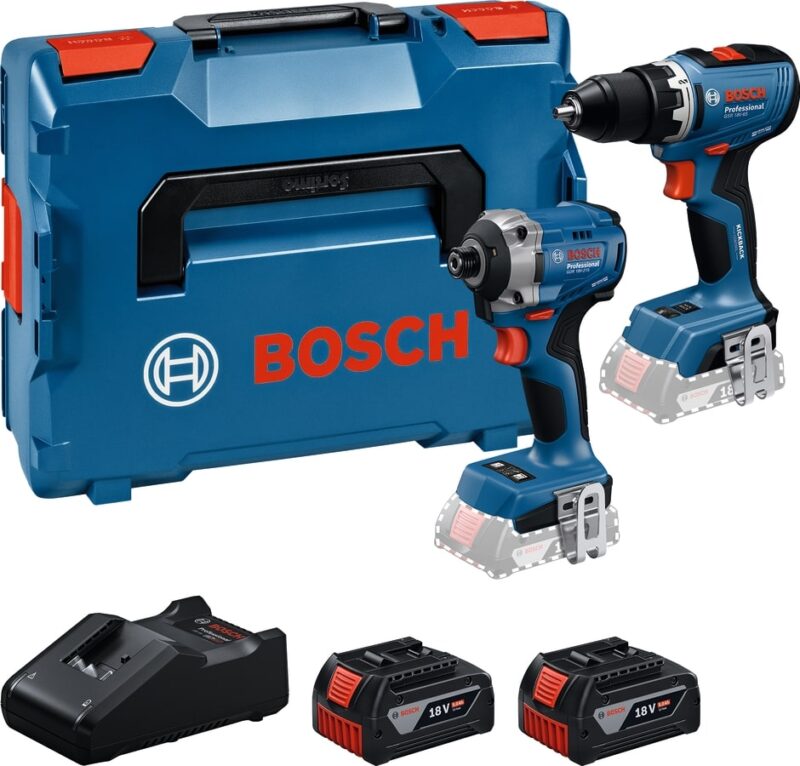 Bosch Professional Combipack 18V GSR+GDR 2x GBA 18V 5.0Ah