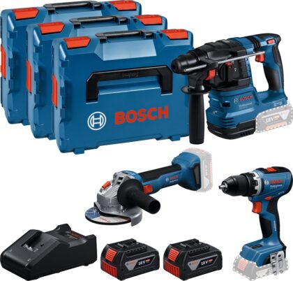 Bosch Professional 3 Toolkit 18V