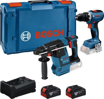 Bosch Professional Combipack GSR18V-65