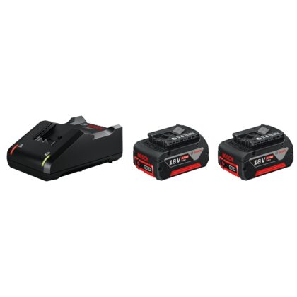 Bosch Professional Accu Click & Go 18 V Starterset (2x 4