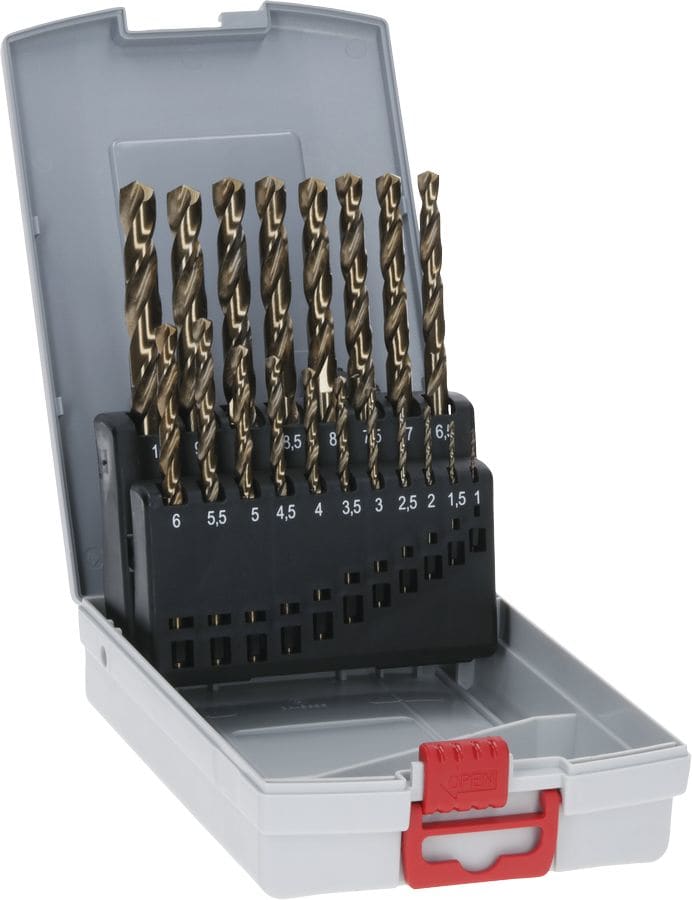 Bosch Professional 19-delige ProBox metaalborenset HSS-Co