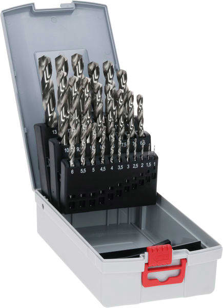 Bosch Professional 25-delige metaalborenset ProBox HSS-G