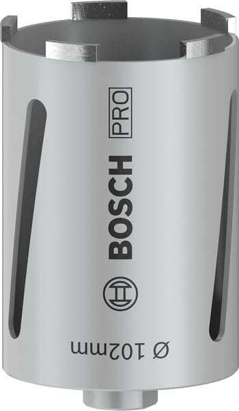 Bosch Professional Diamantboorkroon voor droog boren G 1/2'' 102 mm