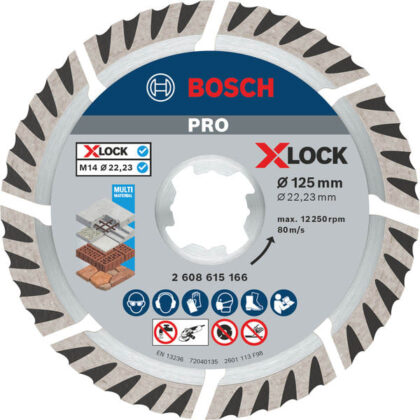 Bosch Professional Diamantdoorslijpschijf X-LOCK Standard for Universal