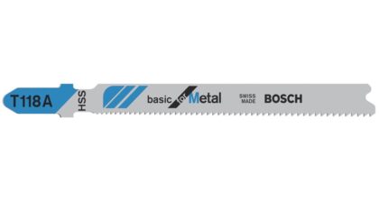Bosch Professional Decoupeerzaagbladen T118 A Basic for Metal