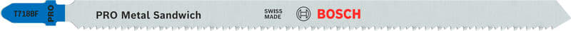 Bosch Professional PRO Metal Sandwich T718BF decoupeerzaagbladen