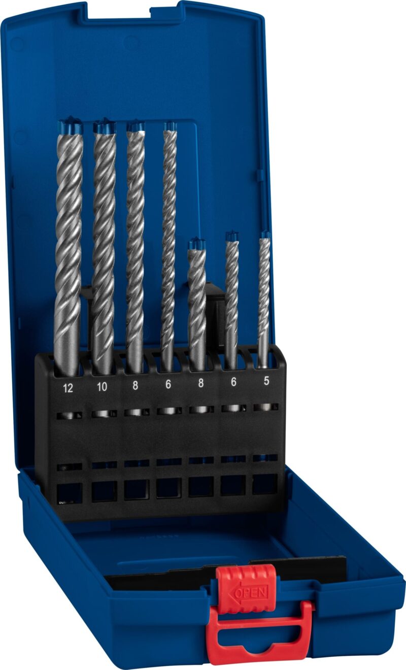 Bosch Professional 7-d set SDS Plus-7X 5/6/8/10/12 ProBox 2608900195