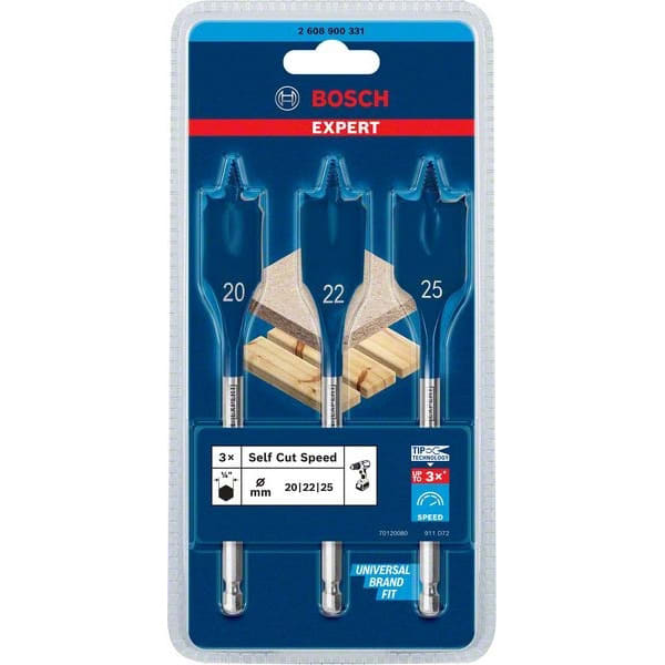 Bosch Professional 3d set Self Cut Speed 20