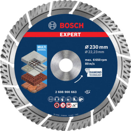 Bosch Professional Diamantschijf Multi Material 230 2608900663