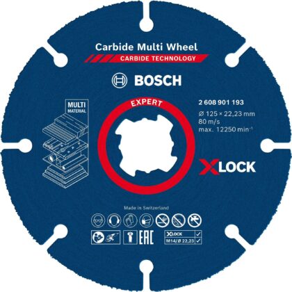 Bosch Professional XLK Carbide Multi Wheel 125mm 2608901193