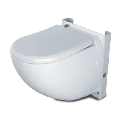 SFA Sanibroyeur Sanicompact Comfort hangtoilet met ingebouwde vergruizer - met softclose zitting - wit C72LVNL