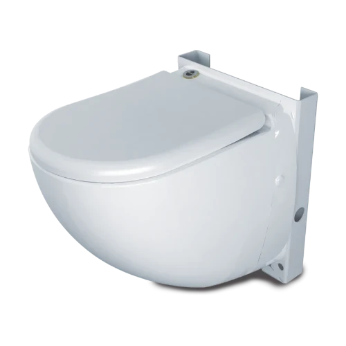 SFA Sanibroyeur Sanicompact Comfort hangtoilet met ingebouwde vergruizer - met softclose zitting - wit C72LVNL